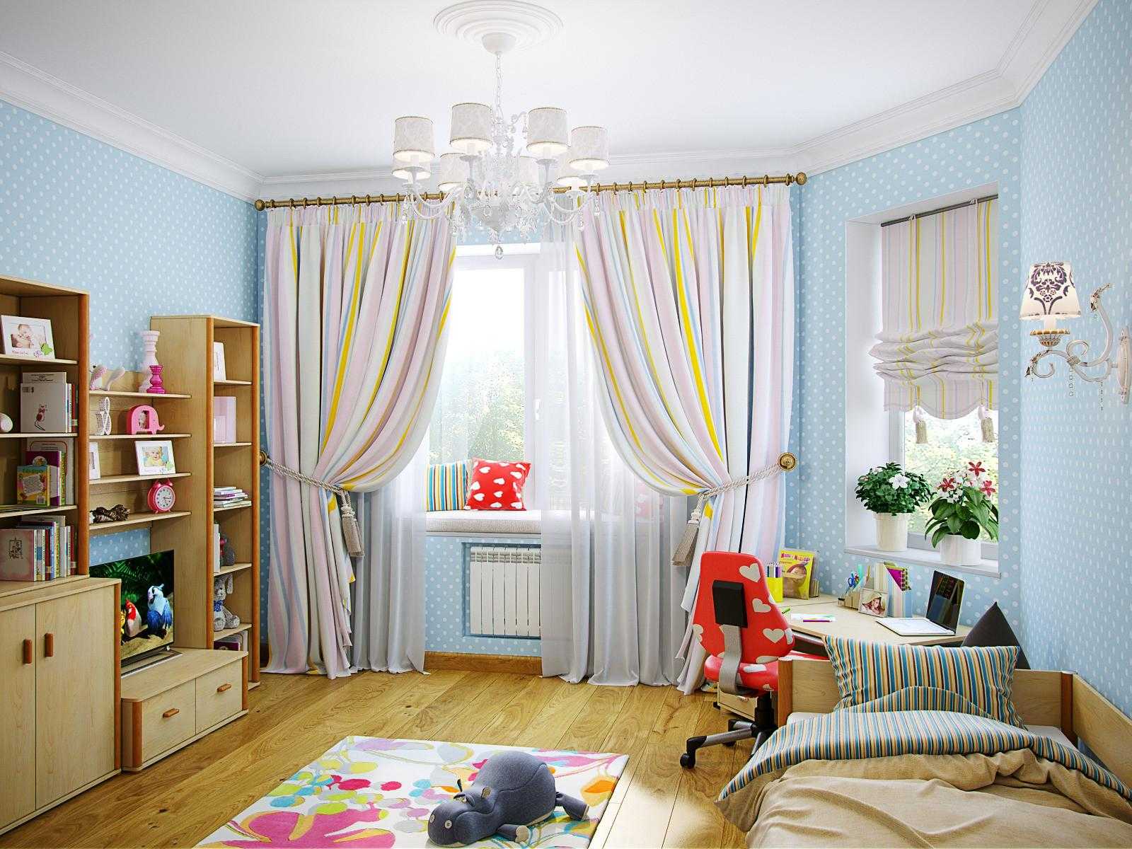 шторы для детской комнаты